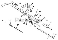 Echo GT-1100 - Echo String Trimmer (SN: 001001 - 077000)
