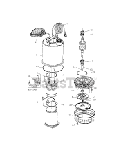 Honda WSP33 AA (WS3A) - Honda Water Pump, Made in USA (SN: WS3A-6200001 - WS3A-9999999)