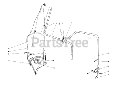 Toro 12-7580 - Toro 25" Bagging Kit for Front Engine