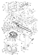 Yard King 46404x89A - Yard King 46" Garden Tractor (1997)