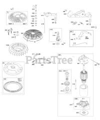 Briggs & Stratton 44K777-0121-E1 - Briggs & Stratton Vertical Engine