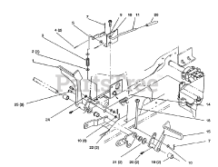 Toro 72062 (264-6) - Toro Yard Tractor (SN: 049000001 - 049999999) (1994) Clutch And Brake-Gear
