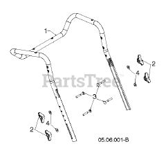 Poulan Pro PR 271 (961920073-01) - Poulan Pro Snow Thrower (2014-05) HANDLE
