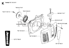 Jonsered BC 2145 - Jonsered Brushcutter (2006-01) STARTER