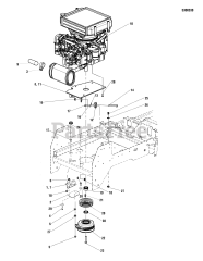 Ferris IS 2000Z (5901189) - Ferris IS2000Z Series 52" Zero-Turn Mower, 20hp Yanmar, Side-Discharge
