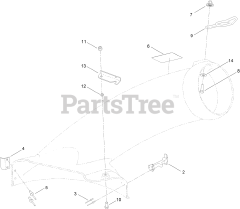 Exmark 126-7506 - Exmark Bagger for 42" Quest Mower (SN: 416150475 - 417930745) (Rev A) (2024)