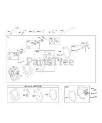 Briggs & Stratton 128352-0049-E3 - Briggs & Stratton Horizontal Engine