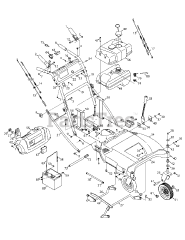 Craftsman 247.889981 (12AE764Y099) - Craftsman Walk-Behind Mower (2012) (Sears)