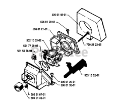 Husqvarna 40 - Husqvarna Chainsaw (1986-01) Air Filter/Carburetor