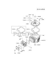 Kawasaki FJ180V-DS14 - Kawasaki Engine CYLINDER/CRANKCASE