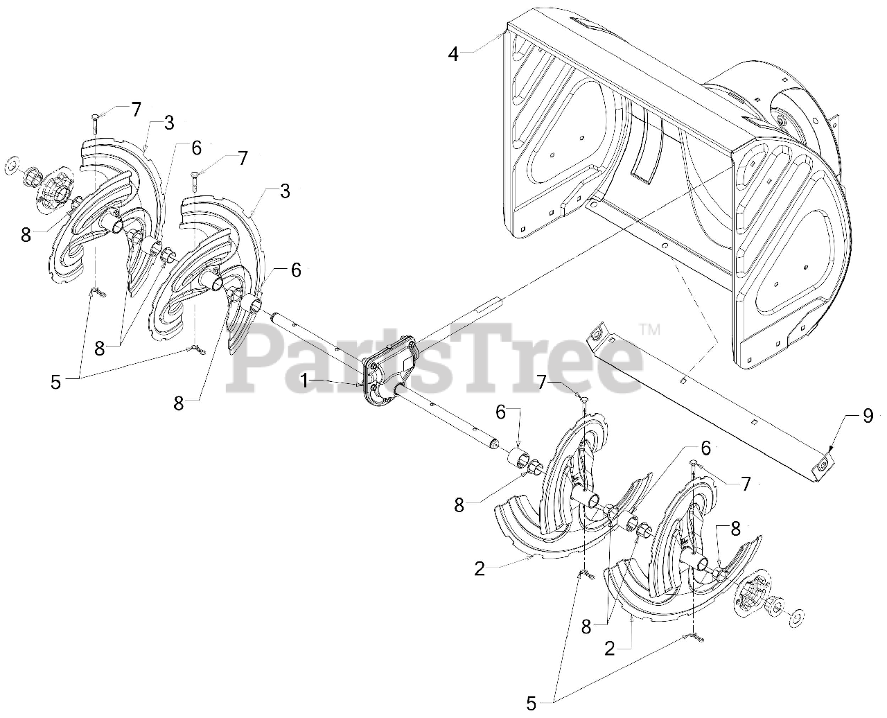TroyBilt 2420 (31AM6BP2766) TroyBilt Storm 24" Snow Thrower (2016