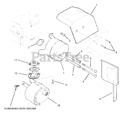 Snapper 7060858 - Snapper 12hp & 16hp Tecumseh Muffler Kit