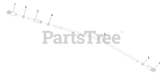 Exmark VTS541KA363CA - Exmark 36" Vantage S-Series Stand-On Mower, Kawasaki, CARB (SN: 313000000 - 313999999) (2013) RH Tracking Control Linkage Assembly No. 116-4214