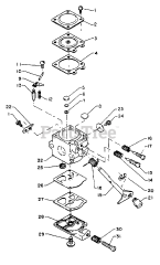 Echo GT-200 BE - Echo String Trimmer (BE Version) Carburetor
