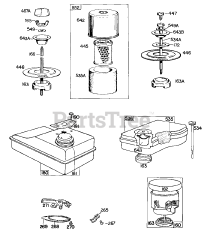 Briggs & Stratton 61101-9405-34 - Briggs & Stratton Horizontal Engine Air Cleaner Grp, Fuel Grp