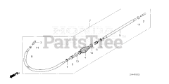 Honda BF175 AK1 XA (BAJJ) - Honda Marine Engine, Made in Japan (SN: BAJJ-1300001 - BAJJ-9999999) FUEL TUBE