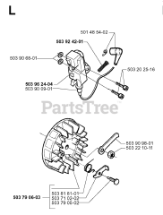 Husqvarna 335 XPT - Husqvarna Chainsaw (SN: 19991000001 - 20011800000) IGNITION SYSTEM