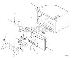 Scag GC-F4 (9055) - Scag Fabric Grass Catcher (2007 & Beyond)