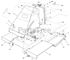 Toro 70089 (12-32) - Toro Rear-Engine Riding Mower (SN: 200000001 - 200999999) (2000)