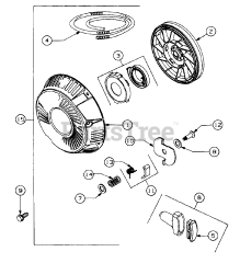Cub Cadet 5416 R (553C562K100) - Cub Cadet Walk-Behind Mower (SN: 457900 - 460859) Rewind Starter