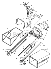Toro 684190 - Toro Rear Grass Catcher Assembly