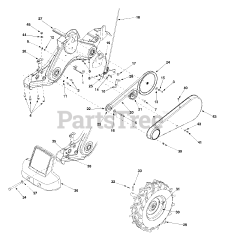 White Outdoor RB-650 (21AB454B790) - White Outdoor Roto Boss Rear-Tine Tiller (2005)