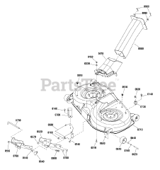 Snapper RPX 300 (2691292-00) - Snapper 107cm Lawn Tractor, 8270 Series Briggs & Stratton