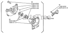 Shindaiwa F 18 - Shindaiwa String Trimmer Crankcase Assembly