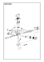 Husqvarna HS 166 AE (531451001) - Husqvarna Engine PRODUCT COMPLETE