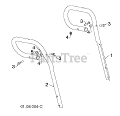 Poulan Pro PR 18530 ES (961980049-02) - Poulan Pro Snow Thrower (2012-07) HANDLE CONTROLS