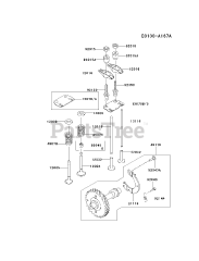 Kawasaki FE120D-BS04 - Kawasaki Engine VALVE/CAMSHAFT