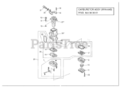 RedMax EBZ 7500 RH (966709901) - RedMax Backpack Blower (2010-10)