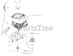 Murray 13DC26JD058 - Murray Lawn Tractor (2020) Engine Accessories
