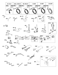 Briggs & Stratton 385447-0199-G1 - Briggs & Stratton Horizontal Engine Alternators, Ignition, Wires, Regulators