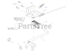 Troy-Bilt 23A-1AXA711 - Troy-Bilt FLEX Power Unit (2017) Kickstand Assembly