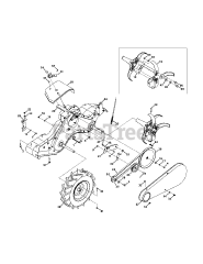 Craftsman 247.29933 (21AB454E299) - Craftsman Tiller (2010) (Sears)