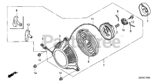 Honda GXH50 U SPB (GCAFK) - Honda Engine, Made in Japan (SN: GCAFK-1000001 - GCAFK-9999999)