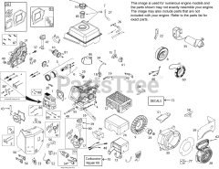 Ariens 08201237 - Ariens AX 208cc Engine