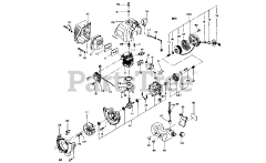 Poulan Pro PPC 22 - Poulan Pro String Trimmer ENGINE KITS NUMBERS 216749S, &amp; 216770S