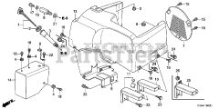 Honda HS1336 I A (SBAJ) - Honda 36" Snow Blower, Made in Japan (SN: SBAJ-5000001 - SBAJ-9999999) COVER