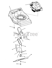 Brute BTPV 21675 E (7800268) - Brute 21" Walk-Behind Mower (2008)
