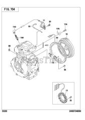 Subaru Robin EH300JS2942 (EH30) - Subaru Robin Engine 704 Electric Device
