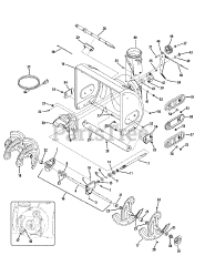 Yard Machines 31AM62EE752 - Yard Machines Snow Thrower (2008) (Walmart)