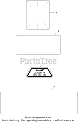 Kohler CH18-62572 - Kohler Command PRO Twin Engine, Made for Singapore Auto, 18hp, 13.4kW Decals 12-24-126