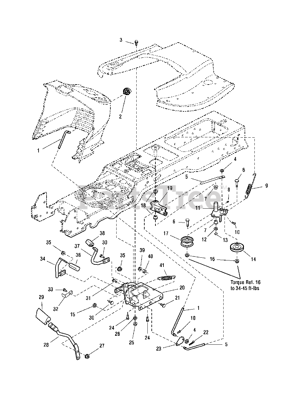Craftsman 107.250060 (269108700) Craftsman CTX9500 Series 52" Lawn