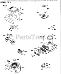 Tecumseh TVS105-53175H - Tecumseh Engine Engine Parts List #2