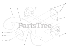 Toro 38417 (CCR 2400) - Toro Snow Thrower (SN: 089000001 - 089999999) (1998) Rotor Assembly