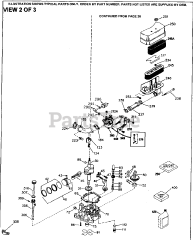 Tecumseh OHV13-203208A - Tecumseh Engine Engine Parts List #2