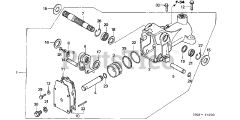Honda H5518 NA2/D (TZAC) - Honda Multi-Purpose Tractor, Made in Japan (SN: TZAC-3500001 - TZAC-3599999) HYDRAULIC CYLINDER