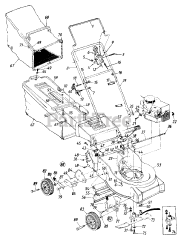 Hechinger 06-984801 (112-428R372) - Hechinger Walk-Behind Mower (1992)